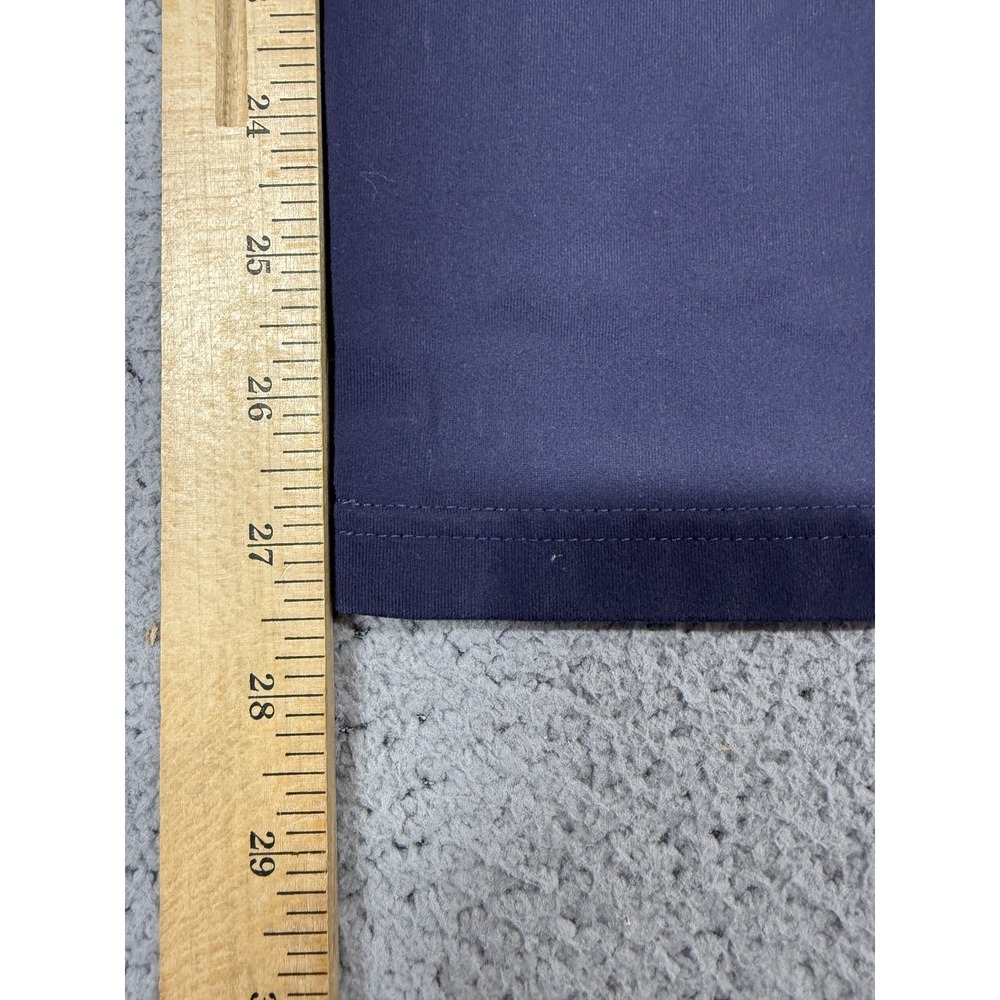 Public Rec Pants Mens 38x28 (38x30) Blue Stretch Chino Zip Pocket Travel Casual - Picture 9 of 12